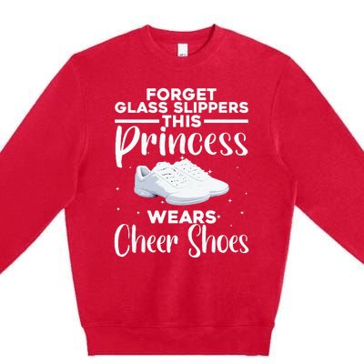 Funny Cheerleading Lovers Premium Crewneck Sweatshirt