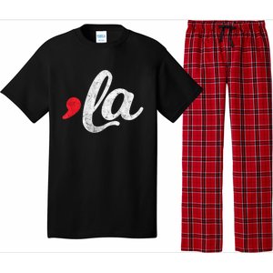 Funny Comma La Kamala Harris 2024 For President Election Pajama Set