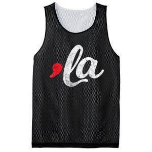 Funny Comma La Kamala Harris 2024 For President Election Mesh Reversible Basketball Jersey Tank