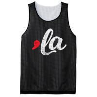 Funny Comma La Kamala Harris 2024 For President Election Mesh Reversible Basketball Jersey Tank