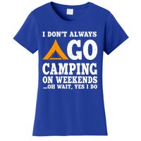 Funny Camping Lover Outfit Nature Hiking And Summer Camp Cute Gift Women's T-Shirt