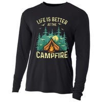 Funny Camping Lover Design For Camping Vacationist Cooling Performance Long Sleeve Crew