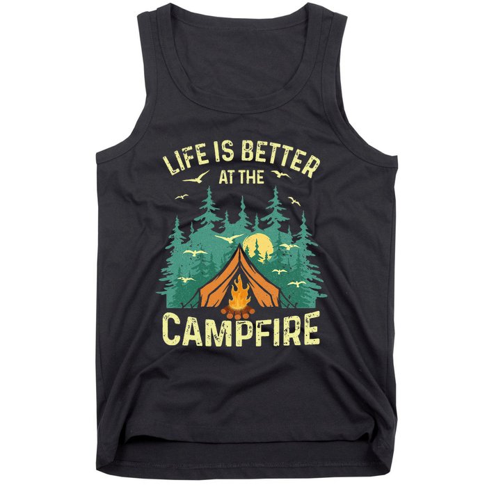 Funny Camping Lover Design For Camping Vacationist Tank Top