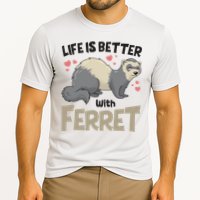 Funny Cute Life Is Better With Ferret Performance Shirt