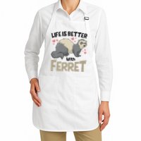 Funny Cute Life Is Better With Ferret Apron