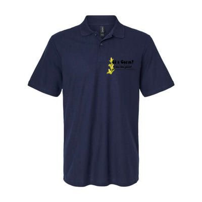 Funny Corn Lover Trendy It's Corn It Has The Juice Softstyle Adult Sport Polo