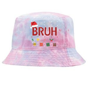 Funny Cat Ladies For Everybody Santa Claus Christmas Sleigh Tie-Dyed Bucket Hat