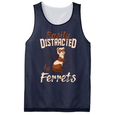 Ferret Cute Lover Expert Mustelidae Mesh Reversible Basketball Jersey Tank