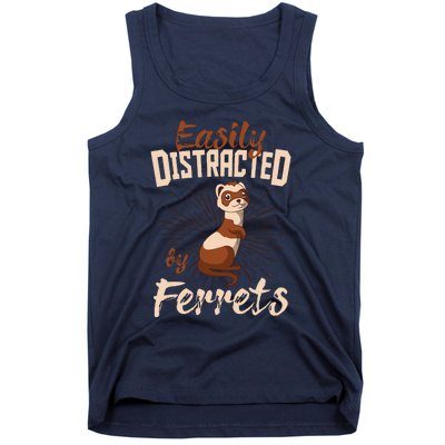 Ferret Cute Lover Expert Mustelidae Tank Top