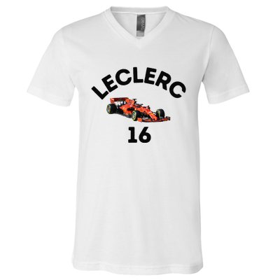 F1 Charles Leclerc Race V-Neck T-Shirt