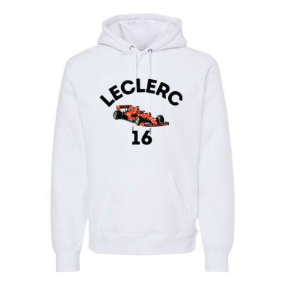 F1 Charles Leclerc Race Premium Hoodie