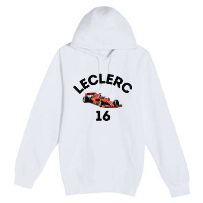 F1 Charles Leclerc Race Premium Pullover Hoodie