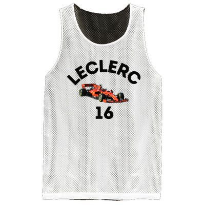 F1 Charles Leclerc Race Mesh Reversible Basketball Jersey Tank