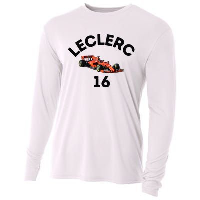 F1 Charles Leclerc Race Cooling Performance Long Sleeve Crew