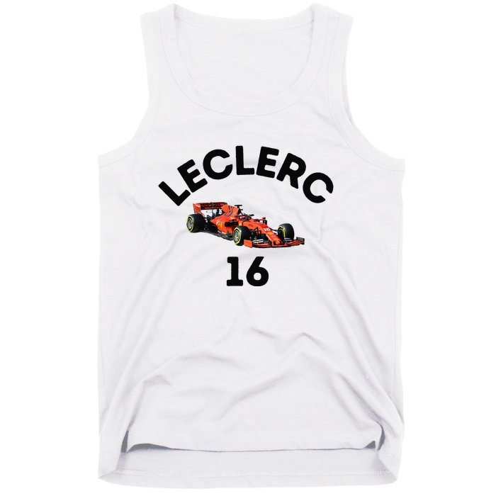 F1 Charles Leclerc Race Tank Top