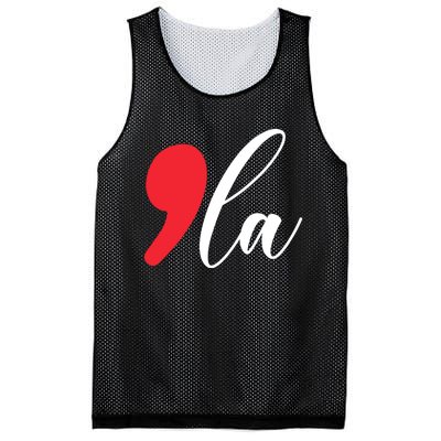 Funny Comma La Kamala Harris 2024 Mesh Reversible Basketball Jersey Tank