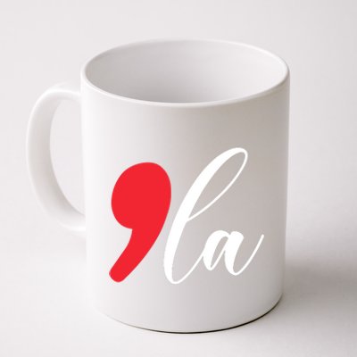 Funny Comma La Kamala Harris 2024 Coffee Mug