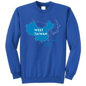 Funny China Map West Taiwan Gift Sweatshirt