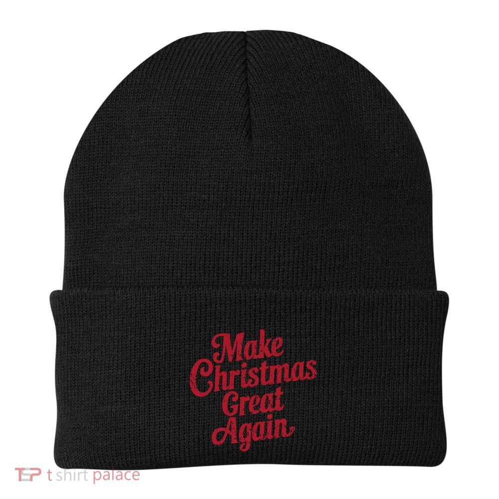 Funny Christmas Make Christmas Great Again Funny Gift Beanie