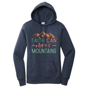 Faith Can Move Mountains Women's Pullover Hoodie