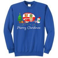 Funny Camping Merry Christmas Campers Snow Great Gift Sweatshirt