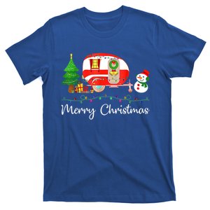 Funny Camping Merry Christmas Campers Snow Great Gift T-Shirt