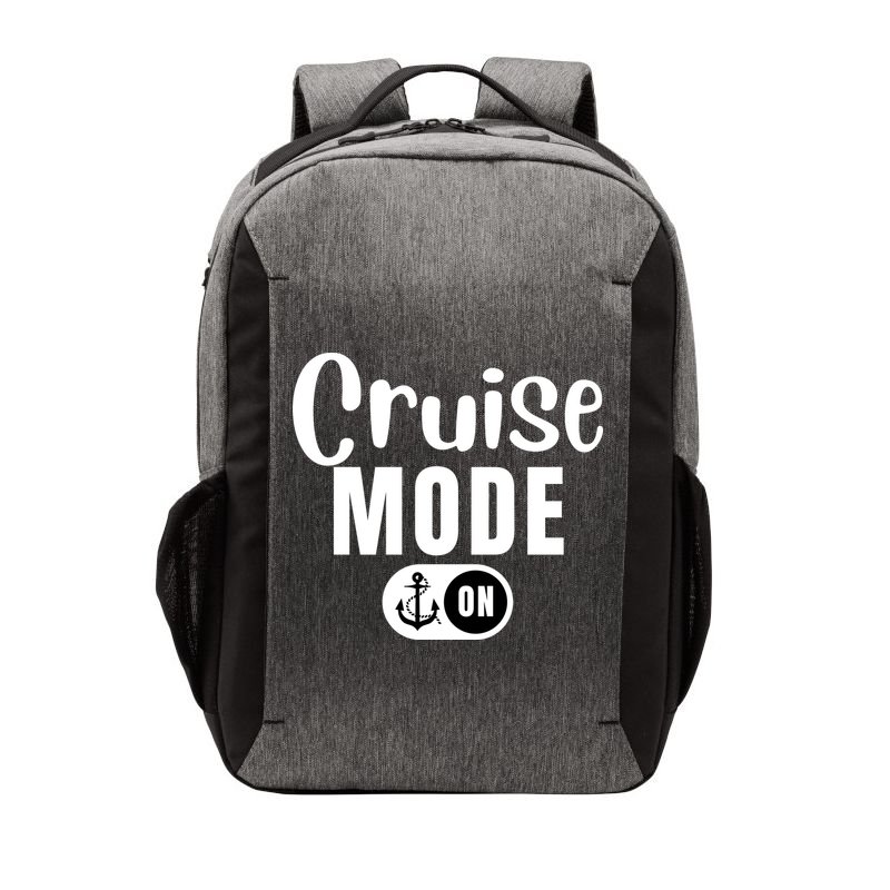 Funny Cruise Mode On Funny Cruise Ship Funny Cruise Vacation Cruise Mode On Vector Backpack