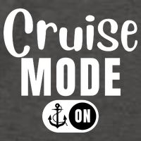 Funny Cruise Mode On Funny Cruise Ship Funny Cruise Vacation Cruise Mode On Vector Backpack