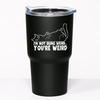 Funny Cat Meme Im Not Being Weird Youre Weird Cat Dad Mom Tumbler