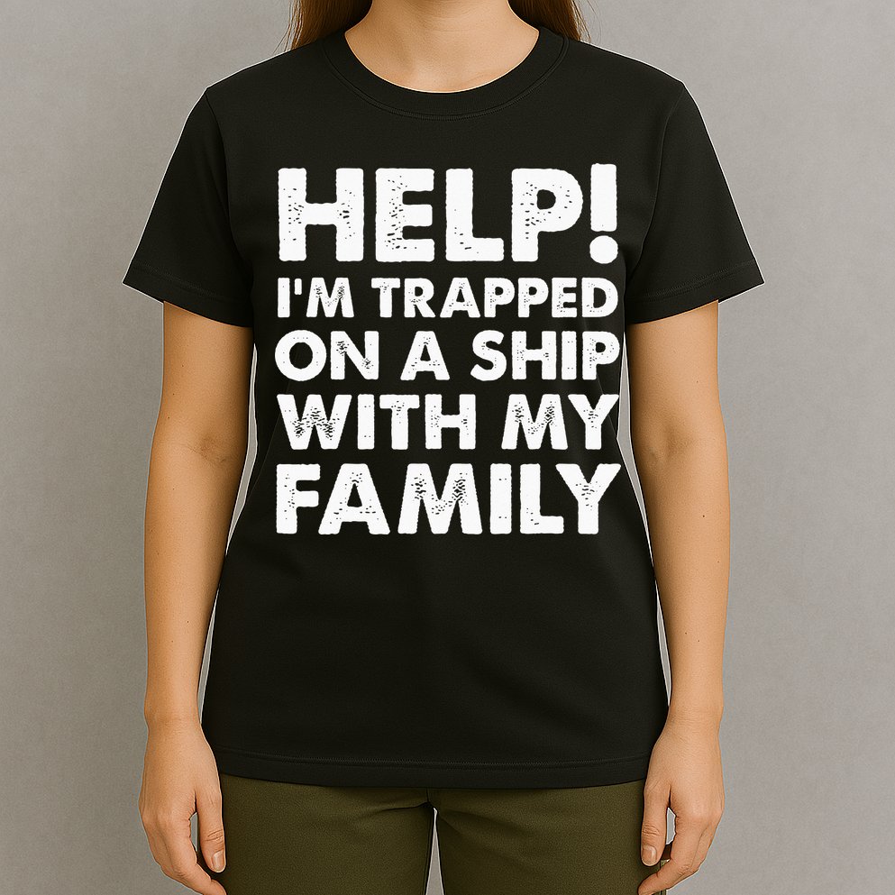 Family Cruise Matching Vacation Funny Cruising T-Shirt