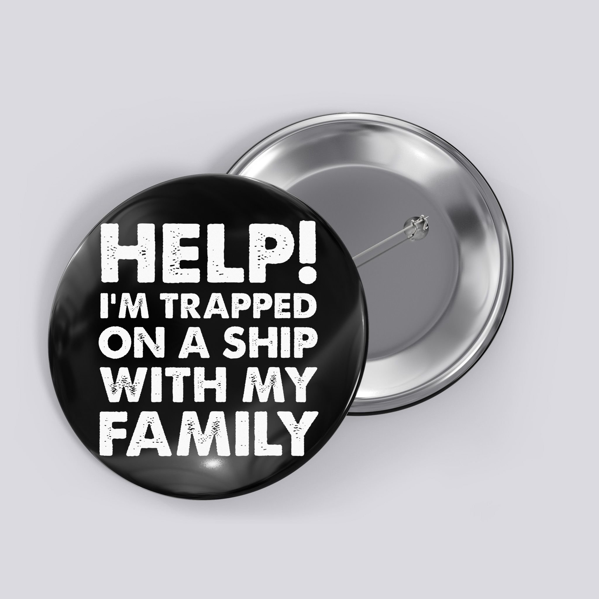 Family Cruise Matching Vacation Funny Cruising Button