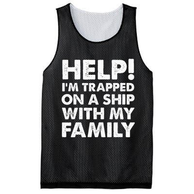 Family Cruise Matching Vacation Funny Cruising Mesh Reversible Basketball Jersey Tank