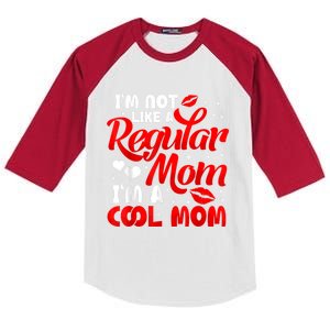 Funny Cool Mothers Day Tee For Mama Mom From Sons Daughters Kids Colorblock Raglan Jersey