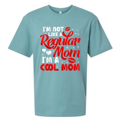 Funny Cool Mothers Day Tee For Mama Mom From Sons Daughters Sueded Cloud Jersey T-Shirt