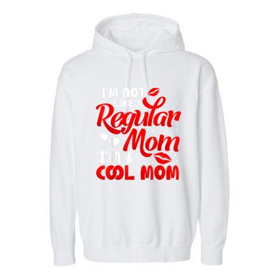 Funny Cool Mothers Day Tee For Mama Mom From Sons Daughters Garment-Dyed Fleece Hoodie