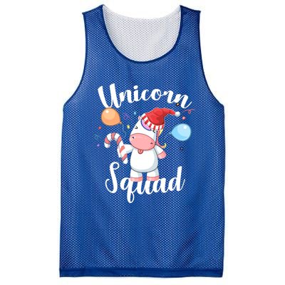 Funny Christmas Matching Tees For Girls Xmas Unicorn Squad Gift Mesh Reversible Basketball Jersey Tank