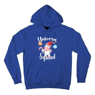 Funny Christmas Matching Tees For Girls Xmas Unicorn Squad Gift Tall Hoodie