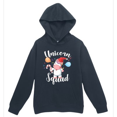 Funny Christmas Matching Tees For Girls Xmas Unicorn Squad Gift Urban Pullover Hoodie