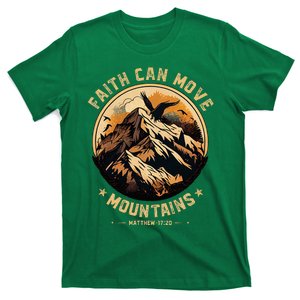 Faith Can Move Mountains Christian T-Shirt