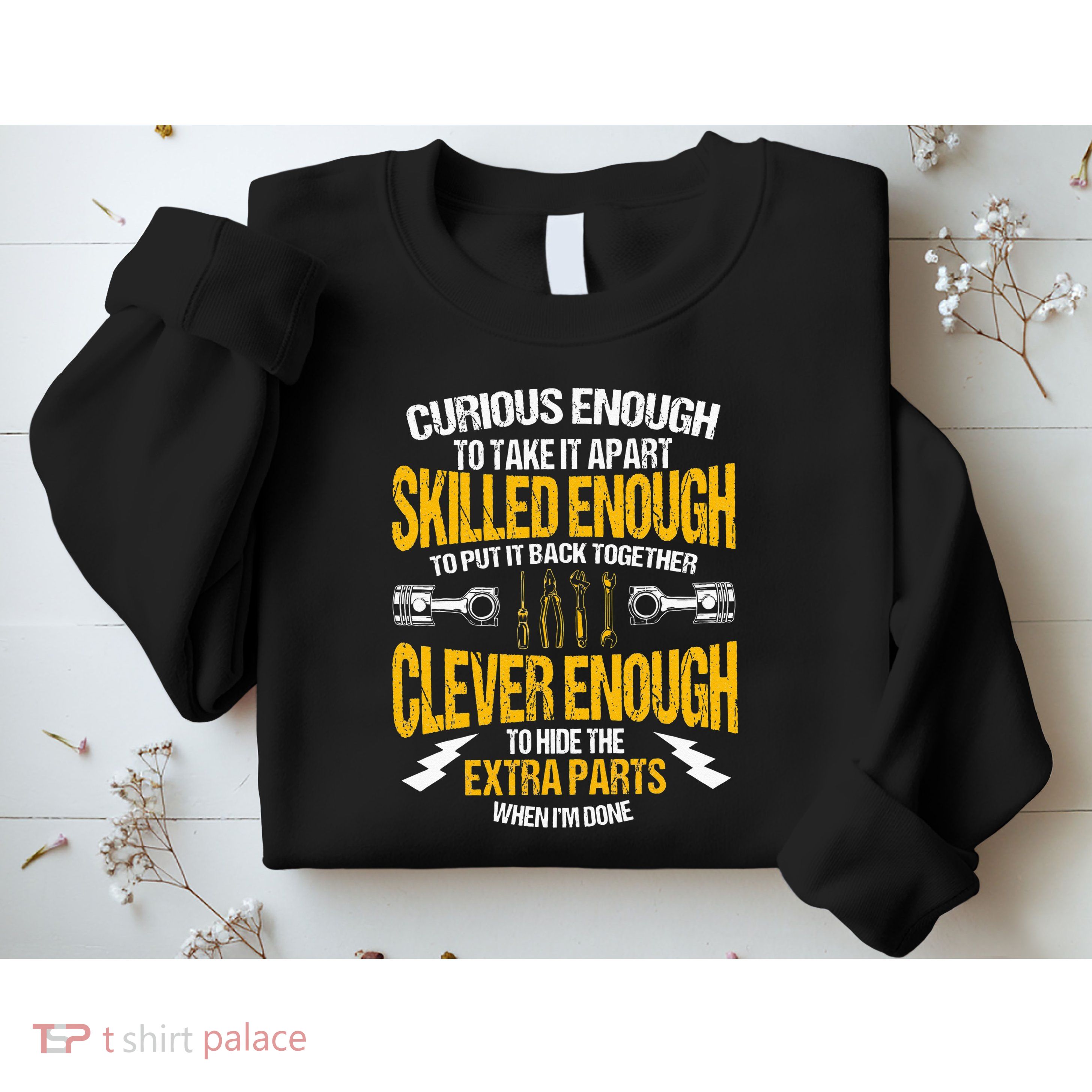 Funny Car Mechanic Gift Mechanic Tool Tuner Sweatshirt