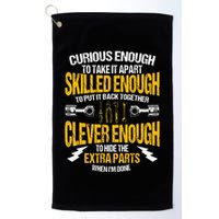 Funny Car Mechanic Gift Mechanic Tool Tuner Golf Towel