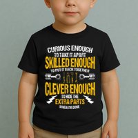 Funny Car Mechanic Gift Mechanic Tool Tuner Toddler T-Shirt