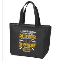 Funny Car Mechanic Gift Mechanic Tool Tuner Zip Tote Bag