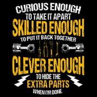 Funny Car Mechanic Gift Mechanic Tool Tuner Zip Tote Bag
