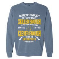Funny Car Mechanic Gift Mechanic Tool Tuner Garment-Dyed Sweatshirt