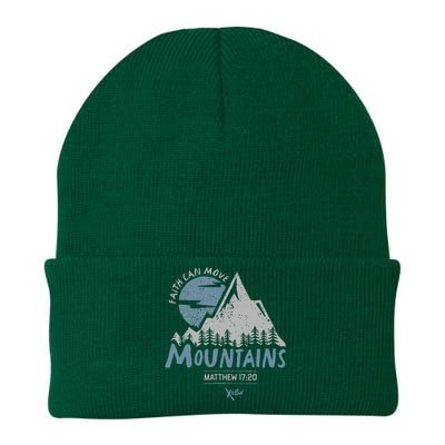 Faith Can Move Mountains Christian Knit Cap Winter Beanie