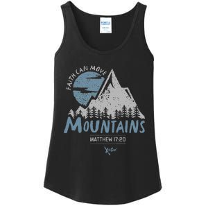 Faith Can Move Mountains Christian Ladies Essential Tank