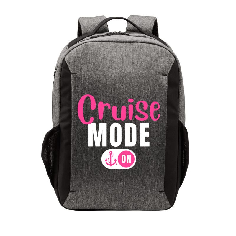 Funny Cruise Mode On Funny Cruise Vacation Funny Cruise Ship Cruise Mode On Vector Backpack