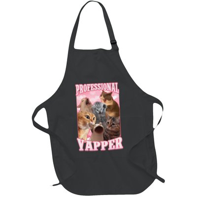 Funny Cat Meme Professional Yapper Cat Oddly Specific Dank Apron