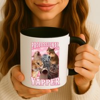 Funny Cat Meme Professional Yapper Cat Oddly Specific Dank Mug